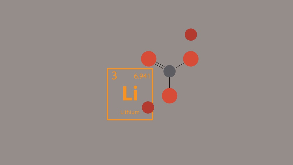 Chemisches Zeichen für Lithium