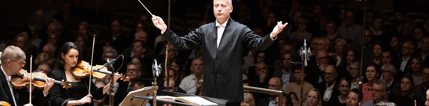 Paavo Järvi mit dem Tonhalle-Orchester Zürich in der Tonhalle 