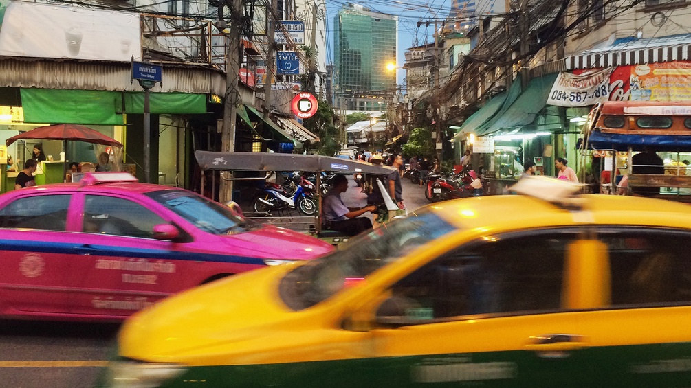 Bangkok, Straßenverkehr