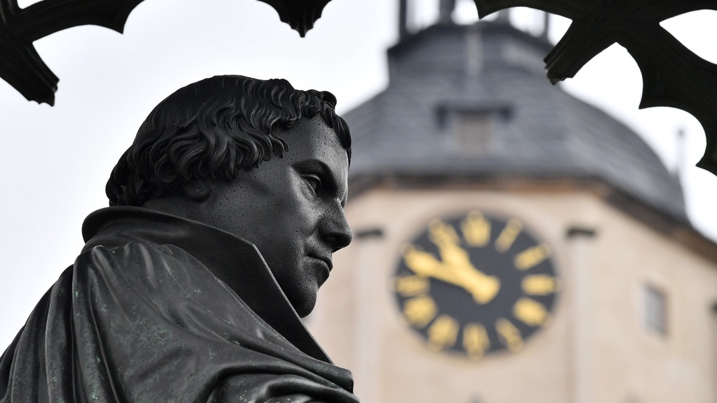 Denkmal für den Reformator Martin Luther