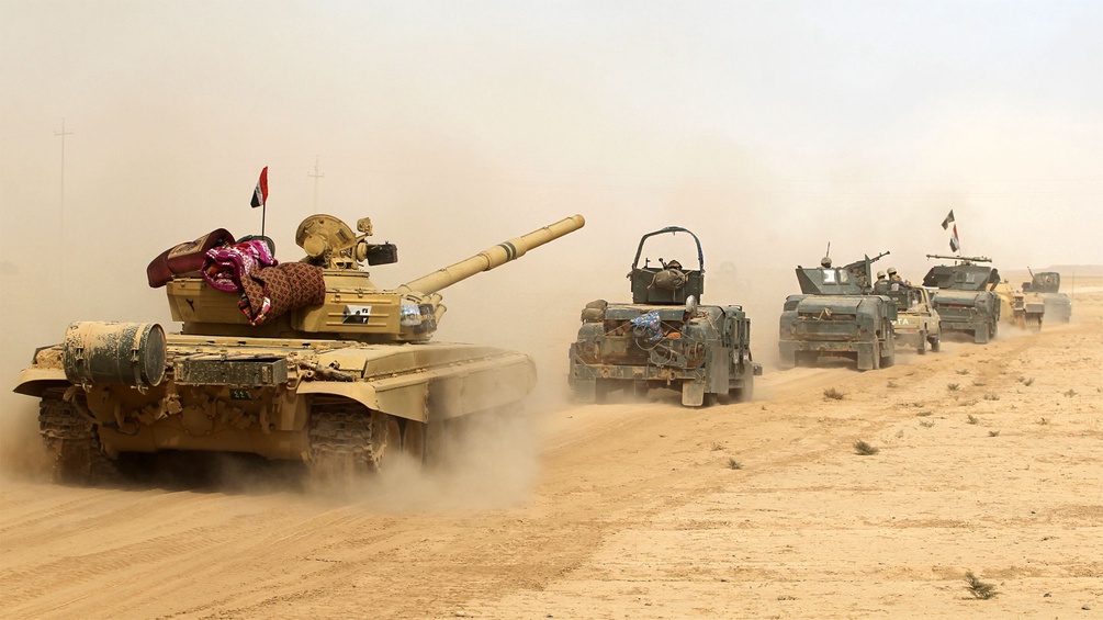 Panzer in der Wüste