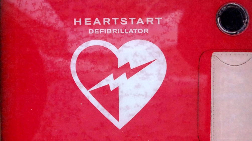 Ein Defibrillator 