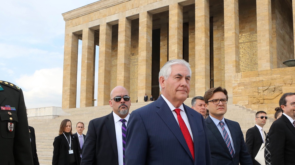 US-Außenminister Rex Tillerson zu Besuch in der Türkei