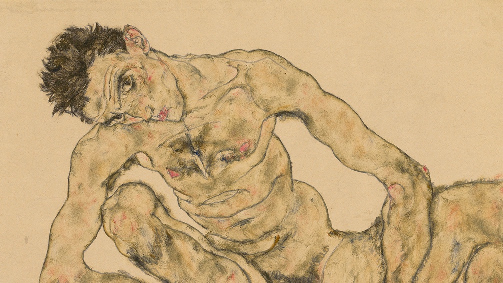 ALBERTINA WIEN Aktselbstbildnis, 1916