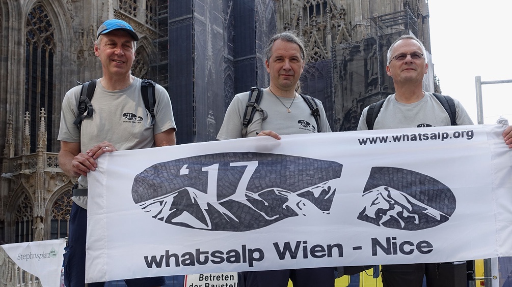Whatsalp-Kernteam, Stephansplatz