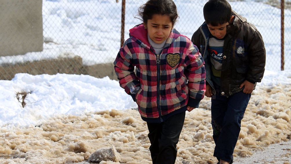 Syrische Flüchtlingskinder