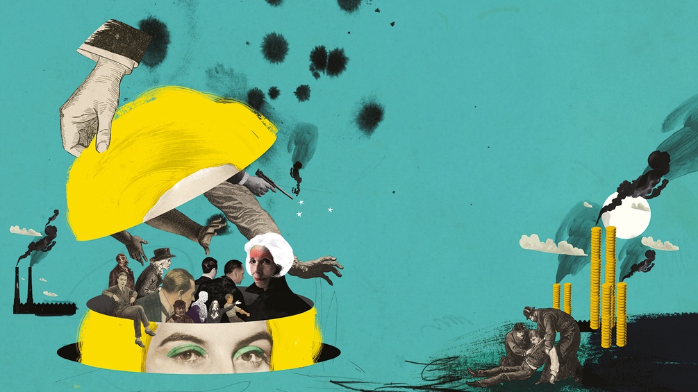 beyond/Emmanuel Polanco/colagene.com Sujetbild "Der Besuch der alten Dame"