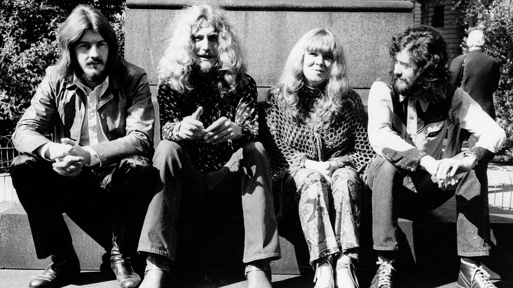 Led Zeppelin und Sandy Denny