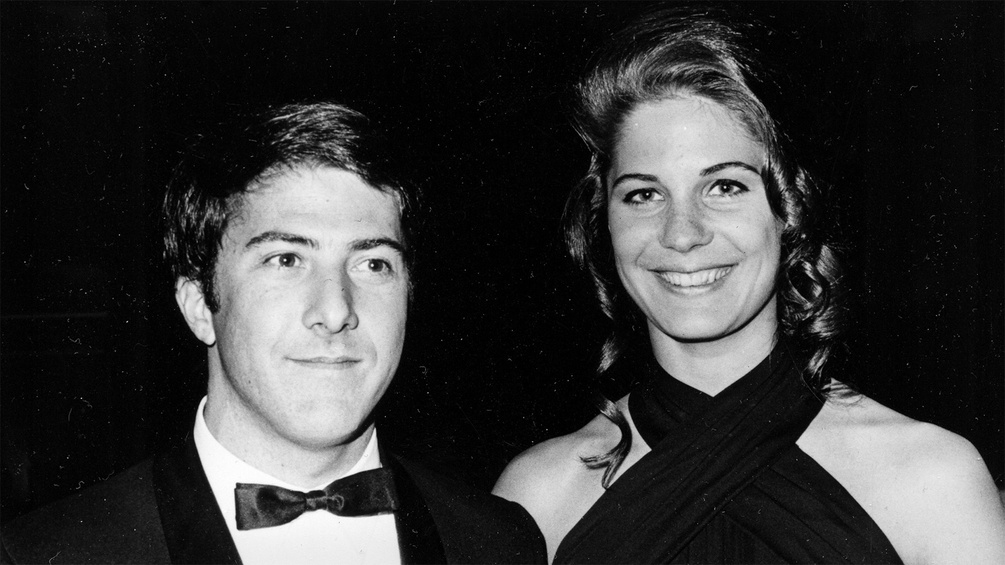 Dustin Hoffman und Anne Byrne