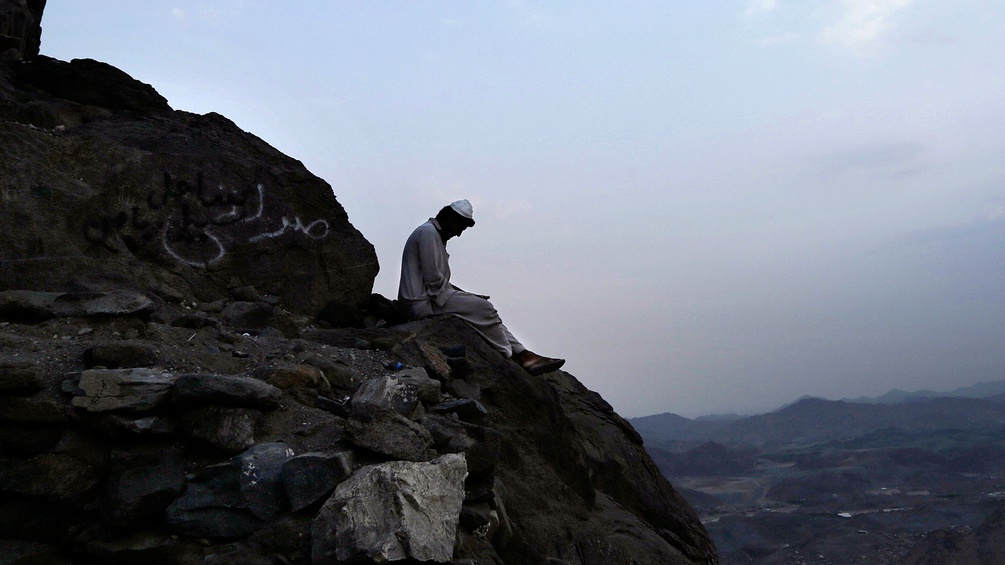 AP/NARIMAN EL-MOFTY Betender auf Berg Hira