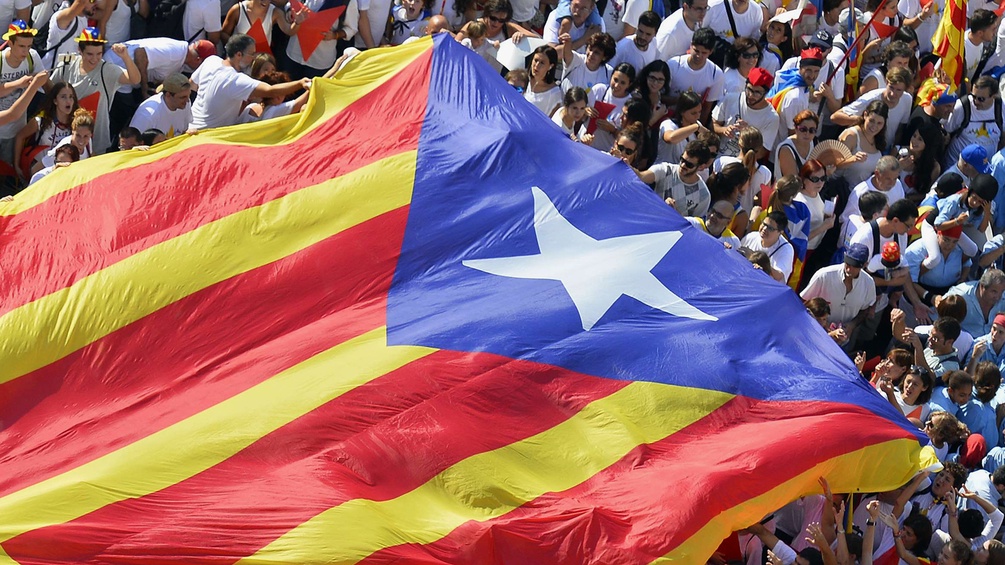 Estelada, die katalanische Unabhängigkeitsfahne