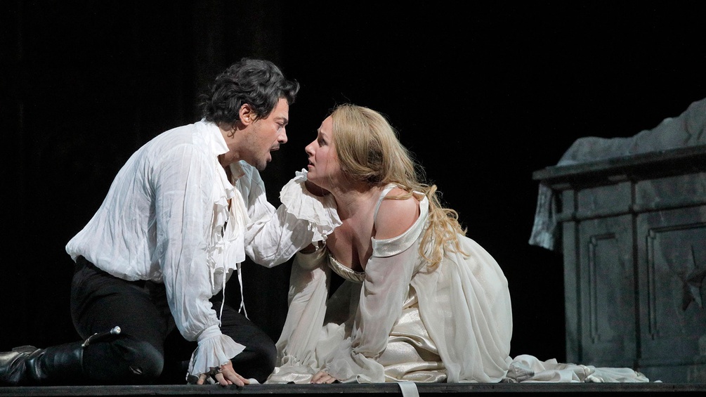 Vittorio Grigolo als Roméo uand Diana Damrau als Juliette