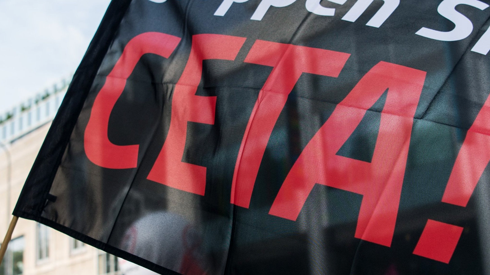 CETA-Fahne
