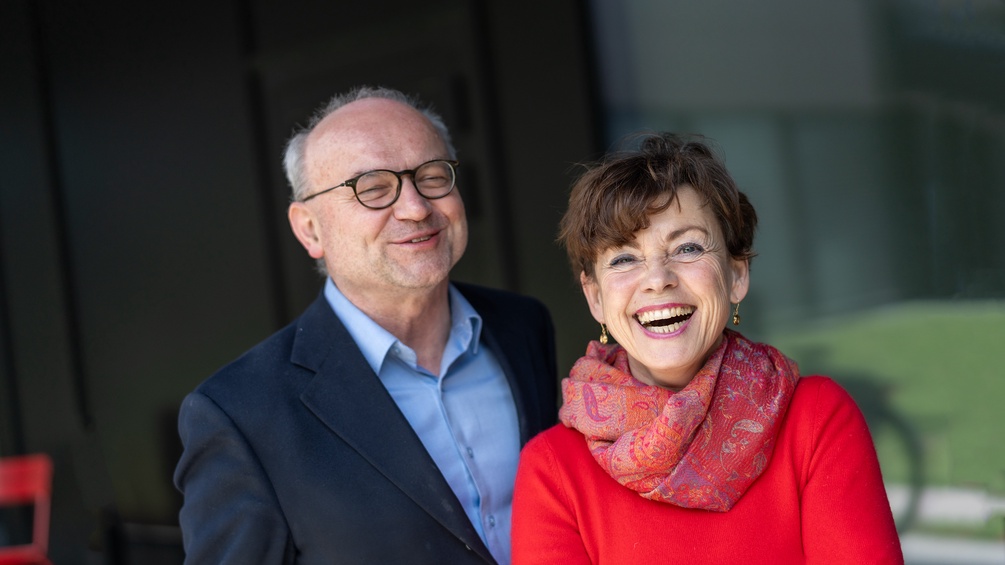 Herbert Ohrlinger und Renata Schmidtkunz