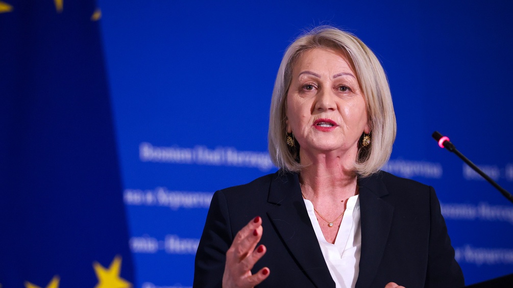 Borjana Kristo, Regierungschefin von Bosnien und Herzegowina