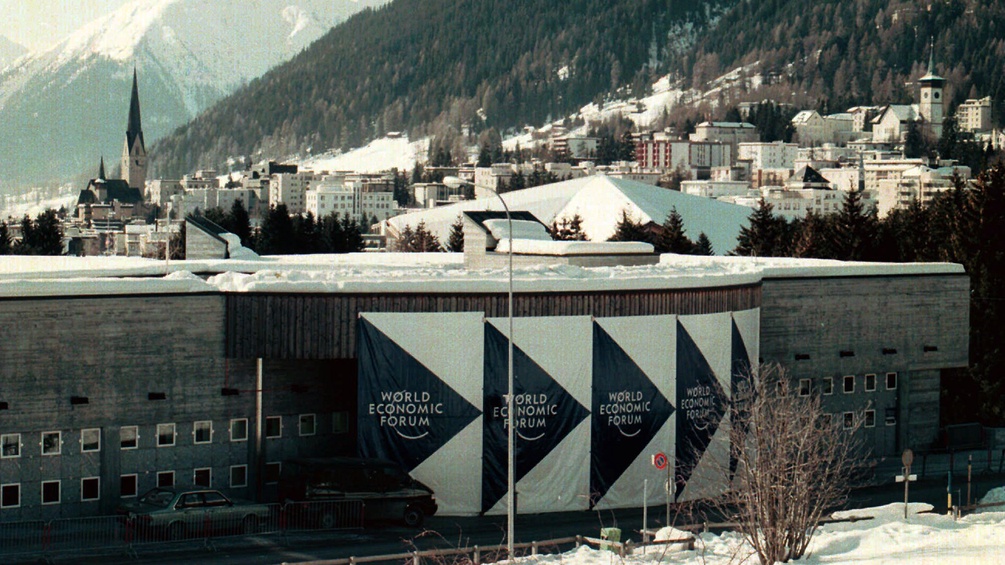 Kongresshalle in Davos, 1987