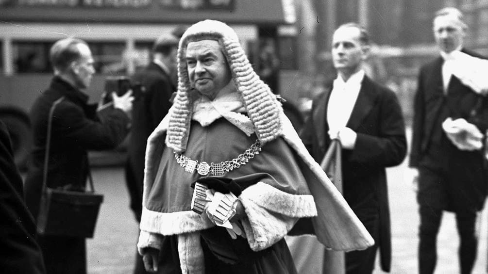 Britischer Richter, 1938