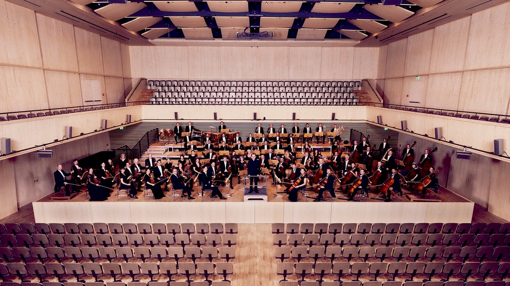 Orchester in der Zürcher Tonhalle