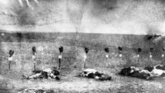 Archivaufnahme aus dem Jahr 1916; armenische Opfer