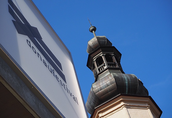 Kirchturm in Krems