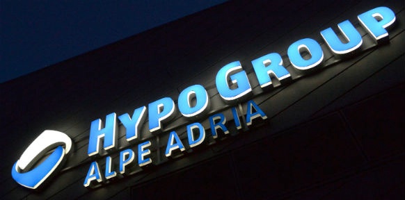 Das Logo der Hypo Alpe Adria