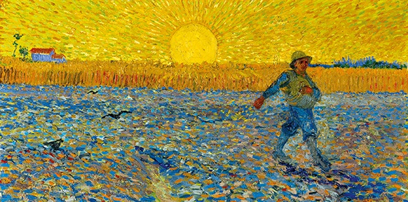 Vincent van Gogh, "Der Sämann"