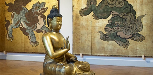 Buddha Sakyamuni, 18. Jahrhundert, Bronze vergoldet