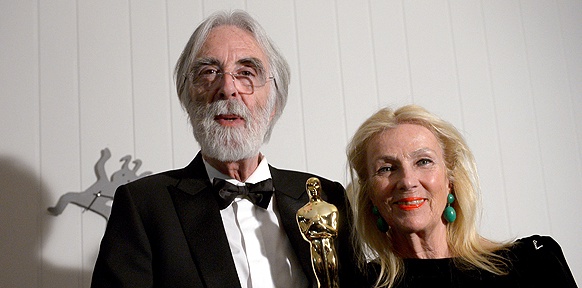 (C) SCHLAGER, APA Michael Haneke mit seiner Frau Susanne