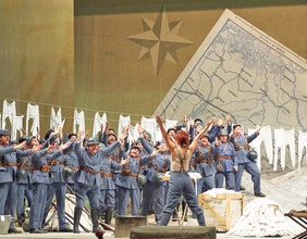 Szenenfoto "La Fille du régiment"