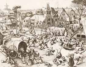 Der Jahrmarkt von St. Georg, um 1559  