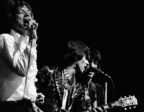 Mick Jagger, Keith Richards und Bill Wyman