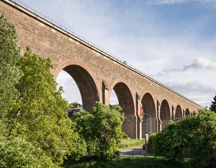  Das Aquädukt Liesing, denkmalgeschütztes Bauwerk der Wiener Wasserversorgung, 1. Wiener Hochquellenwasserleitung, 23. Bezirk