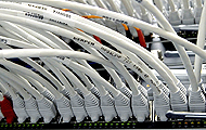 Kabel eines Netzwerkservers