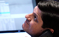 Ein Broker an der New Yorker Börse