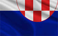 Kroatische Flagge, Detail