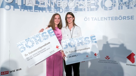 Die Gewinnerinnen des Ö1 Talentestipendiums