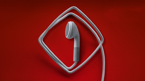 Kopfhörer als Ö1 Logo