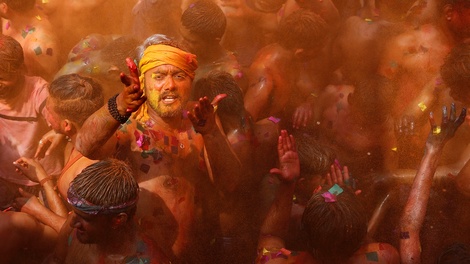 Holi, ein Festival der Hindu