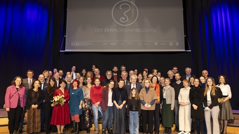 28. Radiopreis der Erwachsenenbildung, Gruppenbild