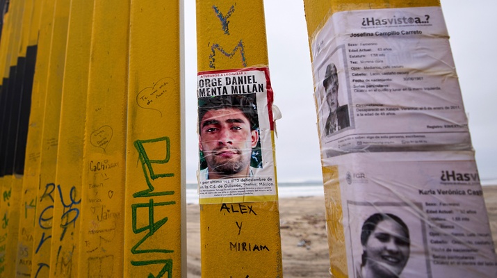 Suchinserate vermisster Menschen in Mexiko
