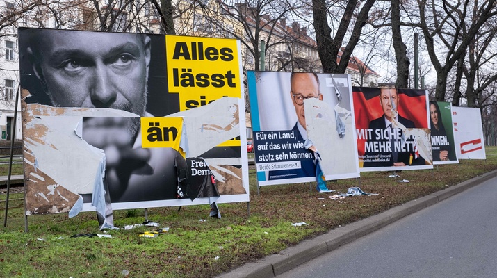 Wahlplakate in Deutschland