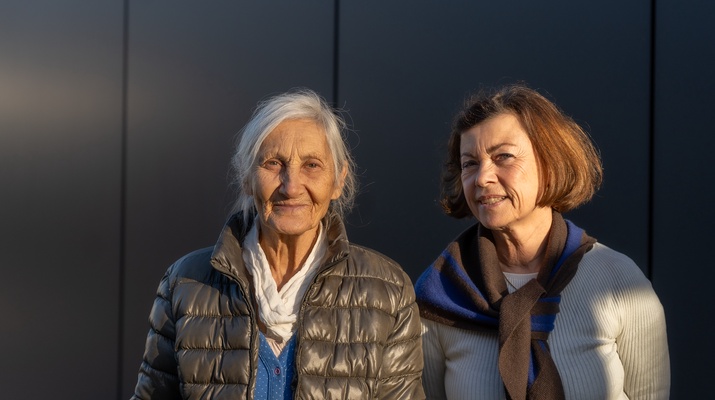Marianne Liebknecht und Renata Schmidtkunz