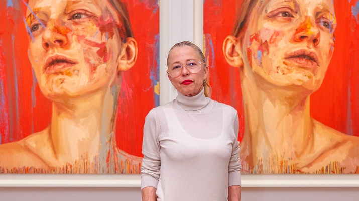 Ausstellungseröffnung von Jenny Saville in der Albertina