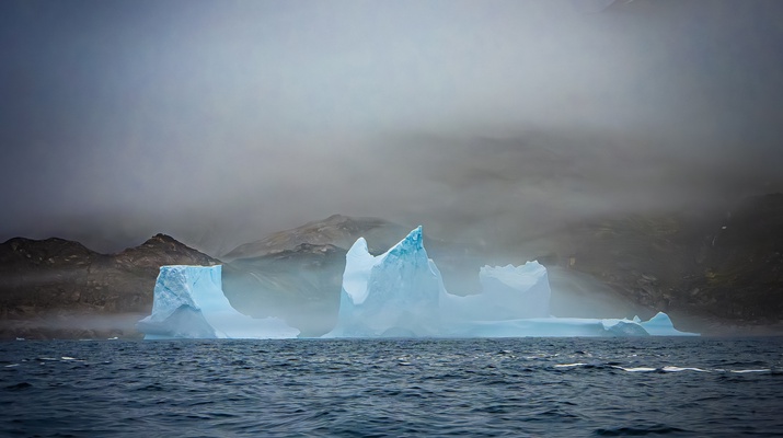 Foto: Eisberge vor Grönland