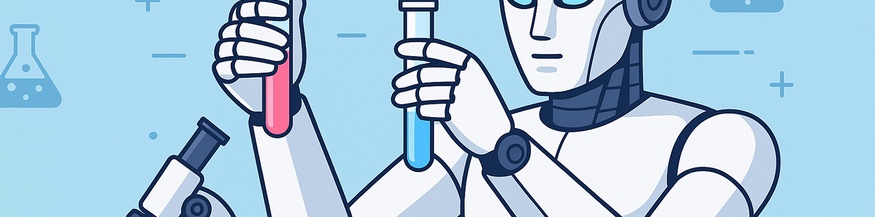 KI-generiertes Bild zum Thema KI im Labor