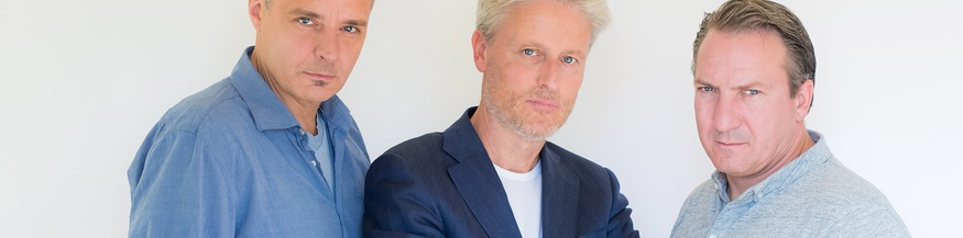 Wir Staatskünstler: Thomas Maurer, Florian Scheuba und Robert Palfrader