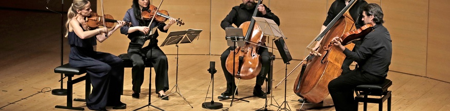 Minetti Quartett; Dominik Wagner, Kontrabaß