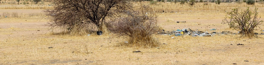 Landschaft im Sudan