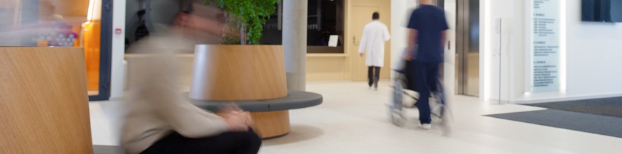 Moderne Krankenhauslobby