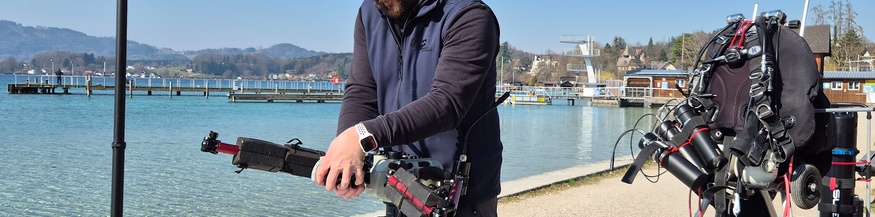 Forschungstauchgang im Attersee